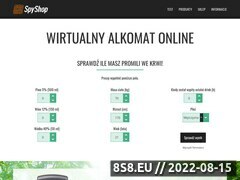 Miniaturka wirtualnyalkomatonline.pl (Wirtualne badanie alkomatem online)