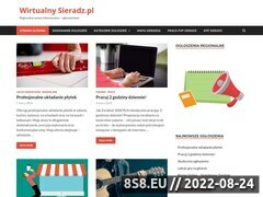 Miniaturka strony Wirtualny Sieradz - Ogoszenia lokalne . Oferty firm.