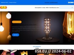 Zrzut strony Sklep z lampami online + najlepsze oferty sprzeday lamp