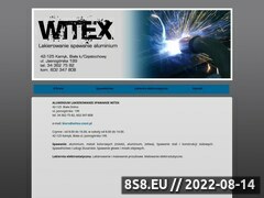 Zrzut strony WITEX lakiernia elektrostatyczna
