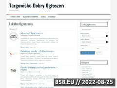 Zrzut strony Publikacja bezpłatnych ogłoszeń w Małopolsce