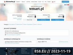 Miniaturka domeny wmart.pl