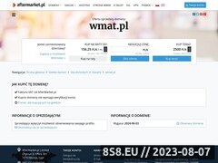 Miniaturka wmat.pl (Hosting i domeny dla firm oraz osób prywatnych)