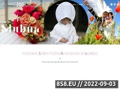 Zrzut strony Fotografia ślubna i reklamowa Poznań, Koszalin