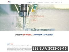 Miniaturka www.wojtplast.pl (Zaślepki do profili, usługi na wtryskarkach)