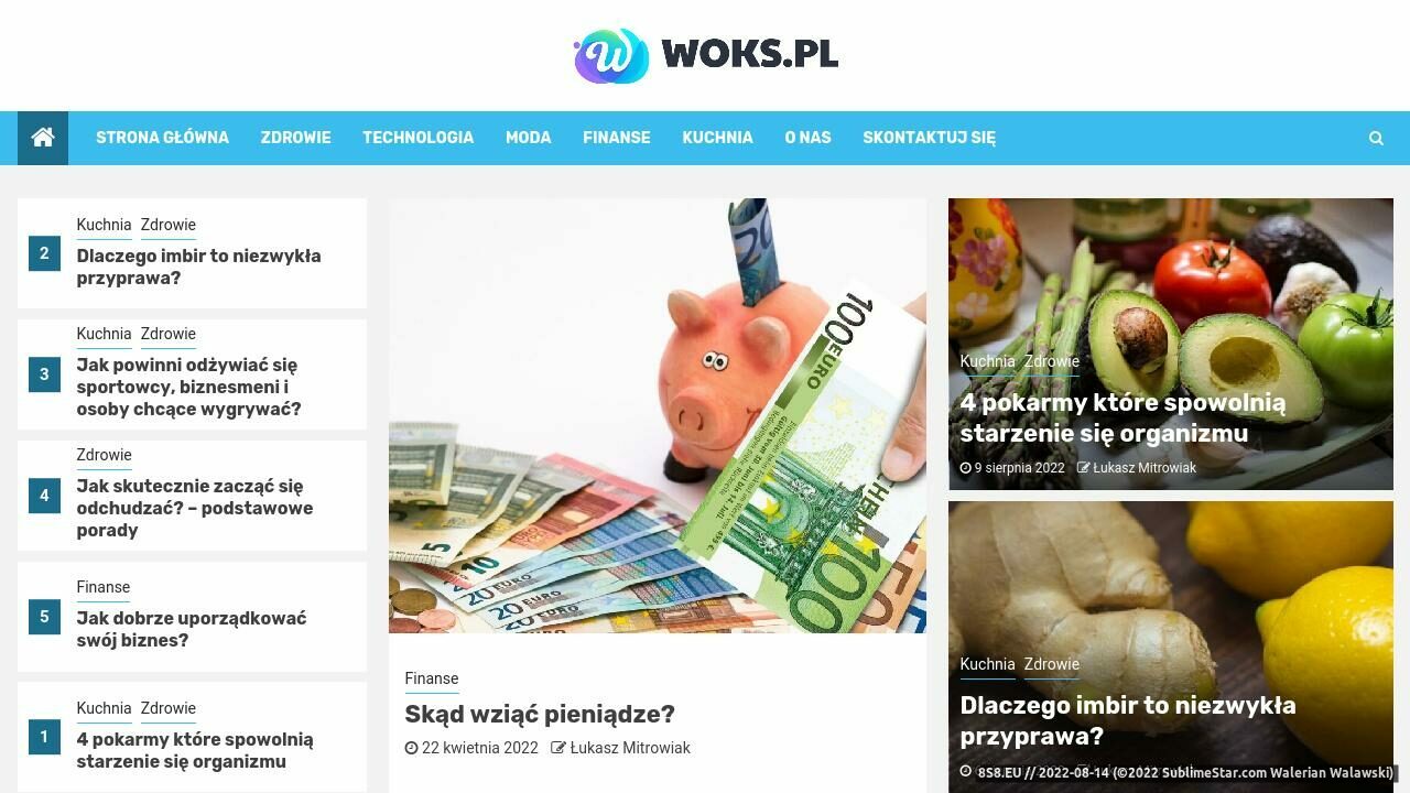 Zorbing (strona www.woks.pl - Woks.pl)
