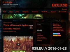 Miniaturka world-of-warcraft.com.pl (Fansite World of Warcraft)