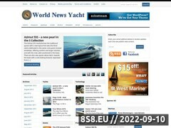 Miniaturka domeny www.worldnewsyacht.com