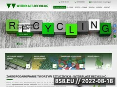 Miniaturka domeny www.wtorplast-recykling.pl