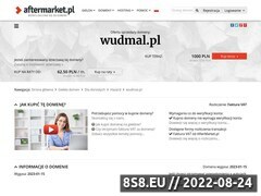 Miniaturka domeny www.wudmal.pl