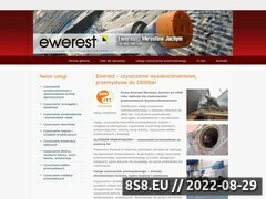 Zrzut strony Czyszczenie wysokociśnieniowe