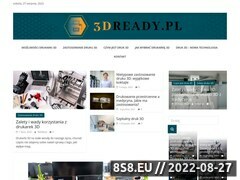 Zrzut strony 3D-Ready - pierwszy polski blog o technologii 3D-Ready