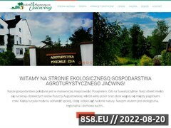 Zrzut strony Gospodarstwo Agroturystyczne JACWING