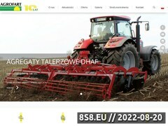Zrzut strony Opryskiwacze koowe Agrofart