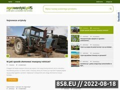 Zrzut strony AgroWerdykt - Portal Rolniczy