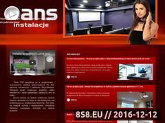 Zrzut strony Ans Instalacje
