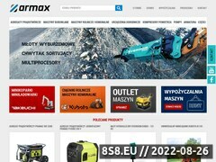 Zrzut strony Miniadowarki - Armax.com.pl