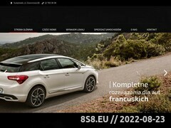 Zrzut strony Serwis aut francuskich, części Citroen, Renault, Peugeot - AutoMazowsze.pl