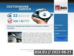 Zrzut strony Odzyskiwanie danych z dysku twardego Warszawa