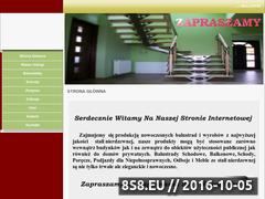 Zrzut strony Balustrady schody porcze odboje Rzeszw