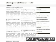 Zrzut strony Bankblog.com.pl - finanse od podstaw
