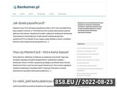Zrzut strony Bankomer