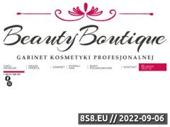 Zrzut strony Kosmetyczka - Beauty Boutique