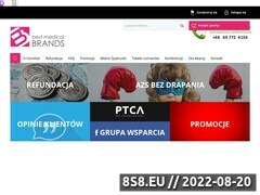 Zrzut strony Odzie lecznicza i bandae Comfifast-wyczny dystrybutor w Polsce