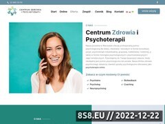 Zrzut strony Psycholog warszawa