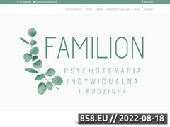 Zrzut strony Familion - centrum wspierania rodzicw w Gdyni