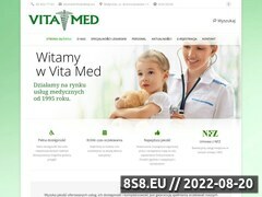 Zrzut strony VitaMed - neurolog NFZ Białystok