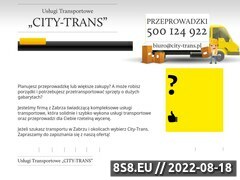 Zrzut strony Firma zajmująca się transportem mebli w Katowicach