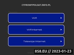 Zrzut strony Polsat cyfrowy Warszawa
