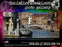 Zrzut strony Danielborkowski.com - foto gallery - malowanie wiatem...