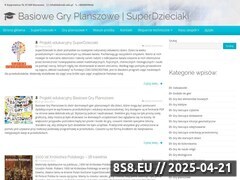 Zrzut strony Edukacyjne gry planszowe i scenariusze zajęć naukowych