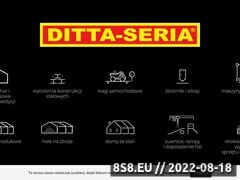 Zrzut strony DITTA-SERIA budowa hal stalowych