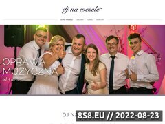 Zrzut strony Dj weselny