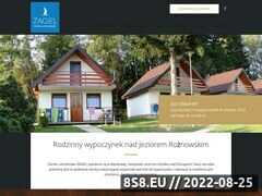 Zrzut strony Domki letniskowe ŻAGIEL - Bartkowa, Gródek nad Dunajcem, Jezioro Rożnowskie
