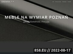 Zrzut strony Drewra.pl - meble kuchenne Poznań