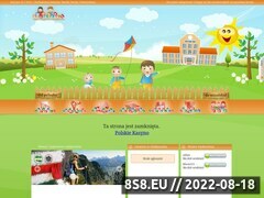 Zrzut strony EduPezaki - serwis edukacyjno-informacyjny dla Dzieci