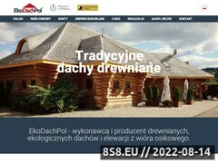 Zrzut strony Ekodachpol - dachy drewniane