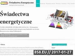 Zrzut strony Marek Sitek - wiadectwa energetyczne