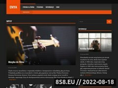 Zrzut strony Enya.com.pl || Biografia Enyi > Muzyka > Teksty > Teledyski