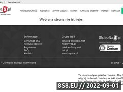 Zrzut strony E-sklepy.suwaki - Sie Suwalskich Sklepw Internetowych