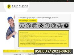 Zrzut strony Portal Fach Mistrz