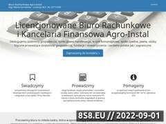 Zrzut strony Biuro rachunkowe Kraków