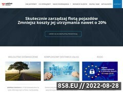 Zrzut strony Lokalizacja pojazdów