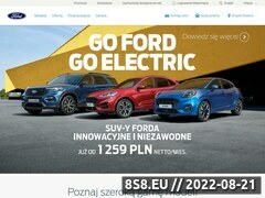 Zrzut strony Ford Focus 2012