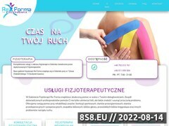 Zrzut strony Fizjoterapia Gdańsk - rehabilitacja, sauna, masaże