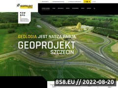 Zrzut strony Geoprojekt Szczecin Spółka z o.o. badanie gruntu